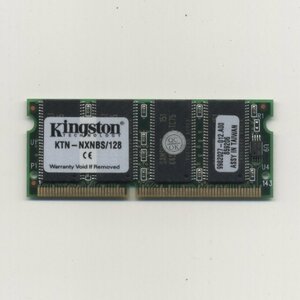 yb451/Kingston KTN-NXNBS/128 ノートPC用 PC66 128MB / 動確済