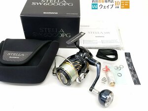 シマノ 13 ステラ SW 6000PG