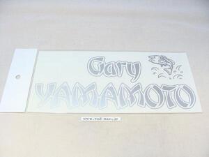 ゲーリーヤマモト★Gary YAMAMOTO★GYカッティングステッカー★#シルバー