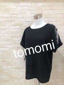 tomomi レディース レディースカットソー レディースシャツ 半袖シャツ　送料無料　即決