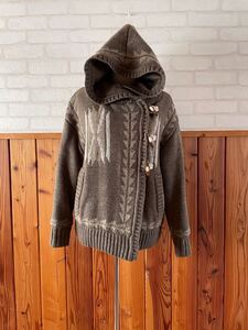 anap mimpi アナップミンピ レディース ニット パーカー F フリーサイズ ジャケット セーター ブルゾン カジュアル knit hoodie jacket