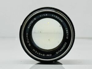 OLYMPUS オリンパス OM-SYSTEM G.ZUIKO AUTO-S 1:1.4 f=50mm カメラレンズ 未チェック 現状品 管理番号09142