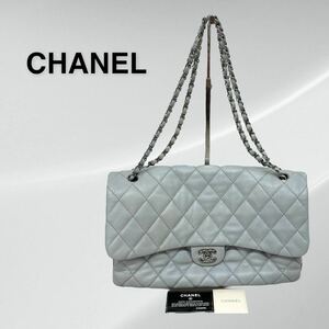 高級 ギャラ付き CHANEL シャネル １５番台 ココマーク ターンロック ラムスキン マトラッセ フラップ チェーンショルダーバッグ