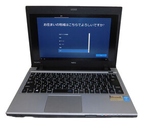 Windows10 Pro 64bit NEC VersaPro VK27MC-M Core i5-4310M 2.7GHz 4G 500GB 光学ドライブなし 13.3インチ HD+(1600×900)