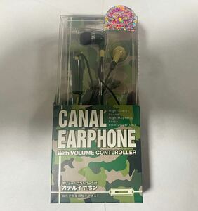 【送料無料】CANALEARPHONEカナル型イヤホン VERTEX ヴァーテックス　イヤフォン 迷彩　アーミー