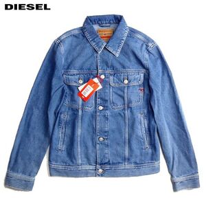 【6.1万新品】DIESEL ディーゼル ◇ イマドキなデザイン ◇ デニムジャケット D-BARCY GIACCA ライトブルー Mサイズ 本物 SALE