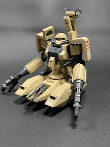 HG＆旧キット　ミキシング　MSVイメージ　MS-06V　ザクタンク　サンドジープイメージ　セミスクラッチ