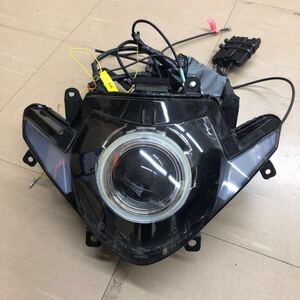 SUZUKI GSX250R 純正 ヘッドライト ノーマル 加工品 HID マルチリフレクター イカリング 検索用：17-23年 DN11A