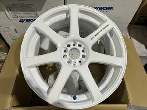 新品！！訳あり品！！WORK EMOTION XT7　18インチ　７．５Ｊ＋４８　５/１００　２２５/４０Ｒ１８　タイヤセット　８６　レガシィ　など