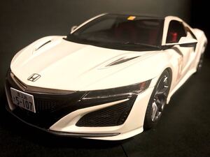 送料無料☆ 1/18 ホンダ NSX 13号車 アニメ MFゴースト風 モディファイ CUSTOM