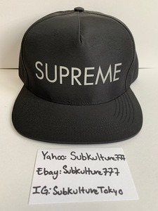 【新品】 Supreme　シュプリーム　Box Logo Snapback REFLECTIVE rare new キャップ　ブラック　帽子　希少