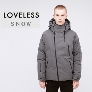 新品 送料無料★定価53,900円★LOVELESS ラブレス【SNOW スノー】 撥水 ホワイトグース Wファスナー サイドファスナー ダウンジャケット