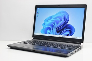 ノートパソコン Windows11 中古 東芝 dynabook R73 第7世代 Core i5 メモリ8GB SSD256GB Windows10 カメラ 軽量 コンパクト