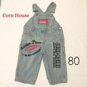 Corn House コーンハウス オーバーオール 80 古着 ビンテージ -N15-