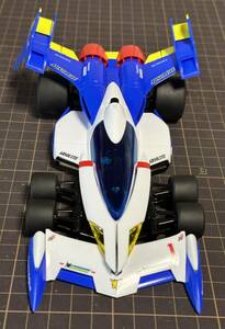 【完成品】アニメ「新世紀GPXサイバーフォーミュラ」『スゴウ スーパーアスラーダ01』　アオシマ　1/24スケール