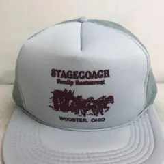 【US買付】キャップ　メッシュ　トラッカーキャップ　STAGECOACH グレー