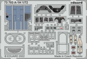 エデュアルド(73783) 1/72 A-1H用エッチングパーツ(ハセガワ用)