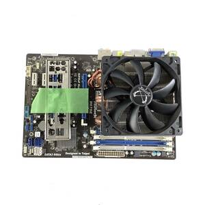 K5100470 ASROCK H67DE マザーボード 1点【通電OK】