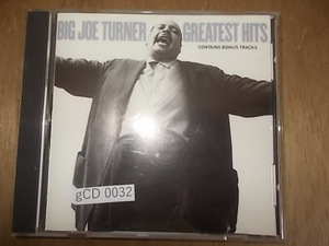 gCD0032　CD　【A-A-A-無】　BIG JOE TURNER/グレイテストヒッツ