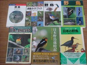 決定版 日本の野鳥590＋日本野鳥歳時記＋日本で見られる野鳥287種判別のポイント＋野鳥ガイドブック＋BIRDER＋世界の野鳥 等12冊