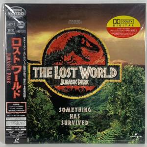 激レア！レーザーディスク 『 ロスト・ワールド JURASSIC PARK 』 THE LOST WORLD ★ 極美品 保護スリーブ付き A0097