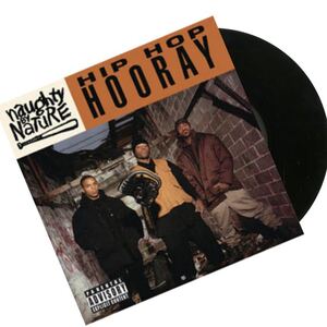 NAUGHTY BY NATURE HIP HOP HOORAY WRITTEN ON YA KITTEN 7inch 7インチ 45 rap r&b 90s TOMMY BOY 19 Naughty III