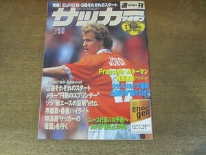 2406ND●週刊サッカーマガジン 1996.7.3●特集 ユーロ96/ジャンフランコ・ゾラ/アンドレアス・メラー/相馬直樹/ピーター・ハウストラ