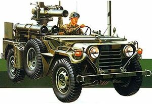 M151A2 トウミサイルランチャー搭載 アメリカ陸軍 No.125 プラモデル ミリタリーミニチュアシリーズ 35125 135