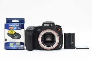 ★美品　動作確認済★ SONY ソニー a350 　デジタル ボディ 防湿庫管理 #B786