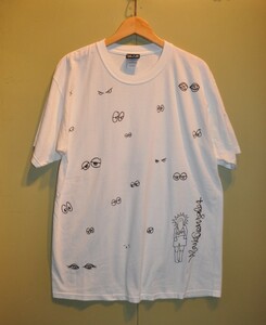 ユーズド 00年代 SLAP MAGAZINE MARK GONZALES スラップ マガジン マーク ゴンザレス アイボール Tシャツ