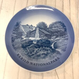 s001 K4 ロイヤルコペンハーゲン 飾り皿 プレート お皿 直径約20.5cm REBILD NATIONALPARK ROYAL COPENHAGEN 中古