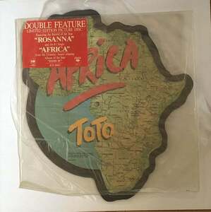 ToTo - Africa / Rosanna 7インチ 限定 ピクチャー変形　レコード