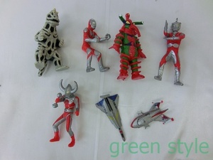 ＃　ウルトラマンシリーズ　ガシャポン　HGシリーズ　奇跡！ウルトラの父編　全7種　凹４1995表記あり　フィギュアのみ　バンダイ 円谷プロ