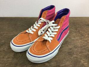 デッドストック USA製直後 バンズ SK8 US9 27cm 90s クレイジーカラー