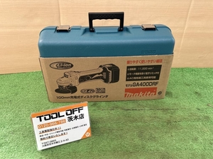 015●未使用品・即決価格●マキタ 14.4V100mm充電式ディスクグラインダ GA400DRF