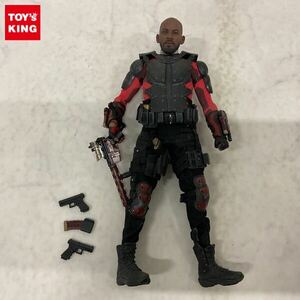 1円〜 ジャンク ホットトイズ ムービー・マスターピース 1/6 スーサイド・スクワッド デッドショット