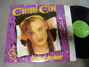 【？盤LP】「CULTURE CLUB/KISSING TO BE CLEVER」Virgin