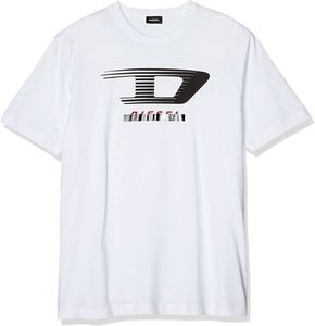 (ディーゼル) DIESEL メンズ Tシャツ ロゴグラフィックTシャツ 00SSPQ0091A　サイズM　DIESEL