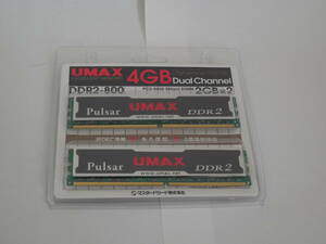 ■DDR2-800 ＤＩＭＭ　メモリ　２ＧＢｘ２