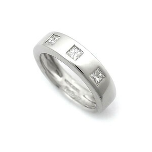 【緑屋質屋】ヴァンドーム青山　ダイヤモンドリング　0.27ｃｔ　Pt900【中古】