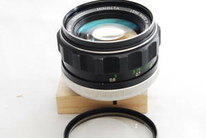 MINOLTA MC-ROKKOR-PF 1:1.4 f=58mm (良品）　620-509