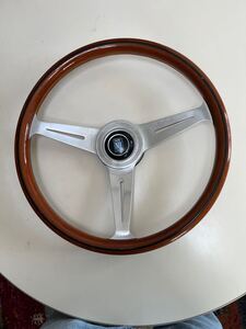 NARDI ウッドステアリング35cm