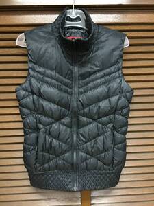 Nike Cascade ７００ Down Fill Vest ウィメンズＳ 黒 USED ダウンベスト