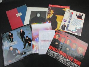 海外アーティストパンフ・チラシ8点セット　duranduran/sting/the pretenders 他_長C055/