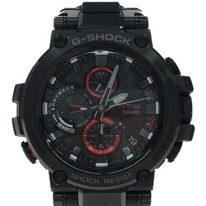 ▼▼ CASIO カシオ メンズ腕時計 G-SHOCK ソーラー電波クオーツ MTG-B10000-1AJF ブラック 目立った傷や汚れなし