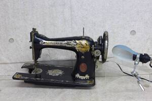 ee596●【ジャンク】現状品 SINGER MANFG.CO ミシン sewing machine 本体 ナショナルミシンモーター 松下/140