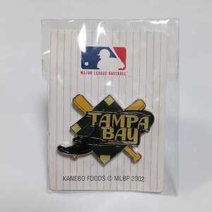 送料140円～ タンパベイ・デビルレイズ RAYS MLB ピンバッジ TB レイズ メジャーリーグベースボール 検 非売品 ピンバッチ ピンズ NEWERA