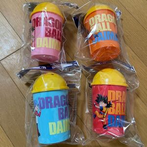 アサヒ飲料×ドラゴンボール DAIMA蓋付きコップ 4個セット