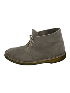 Clarks◆チャッカブーツ/US8/BEG/スウェード/500679