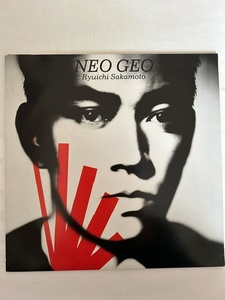 ■レアUKオリジ■RYUICHI SAKAMOTO-坂本龍一/NOE GEO 1987年 英CBS マトA1/B1 美品！